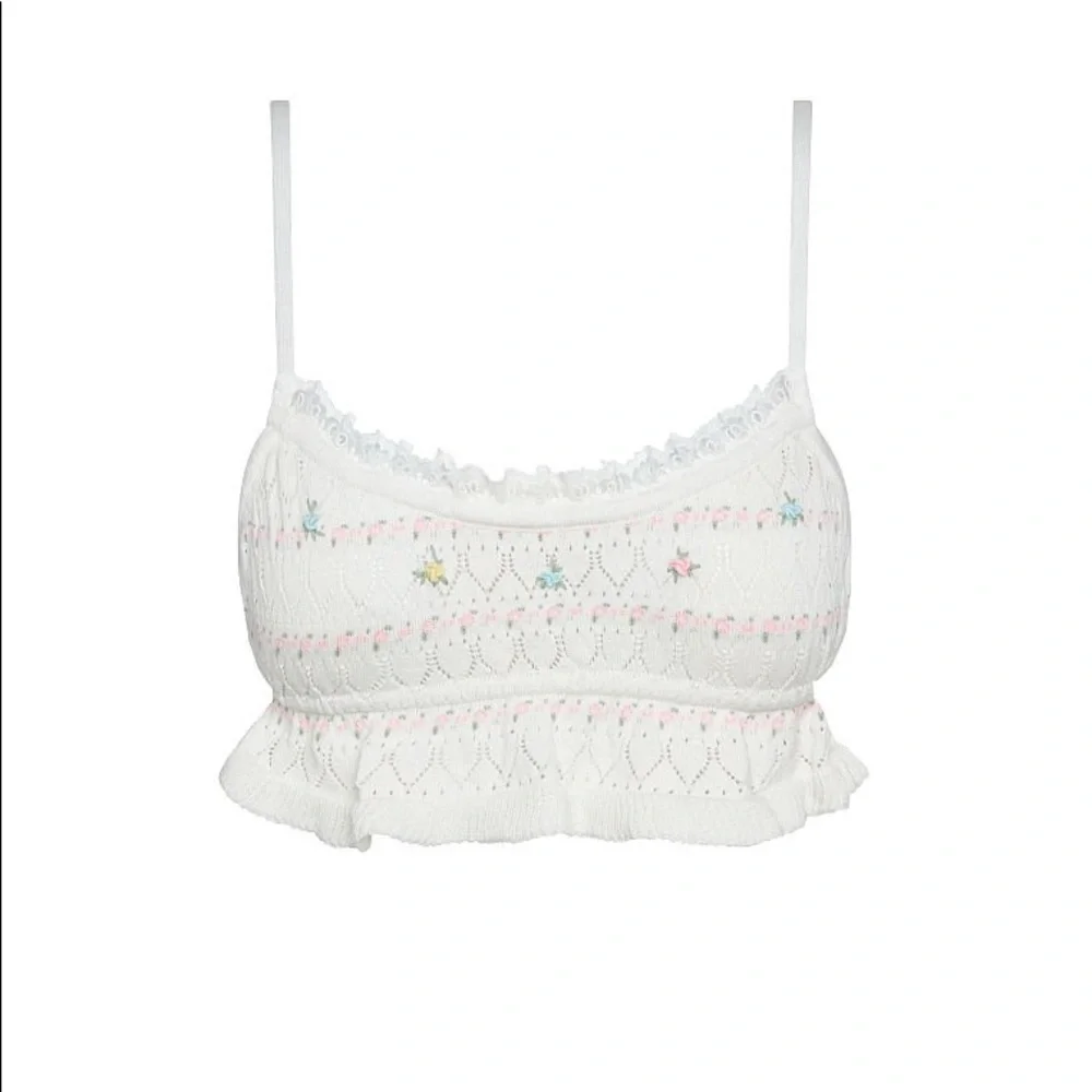 3 PIECE FOR LOVE & LEMONS Charleston Cardigan Top Short set
